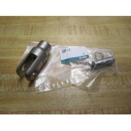 SMC Y-032B Double Knuckle Joint For CM2 Y032B CPD1 (Pack of 2) - New No Box
