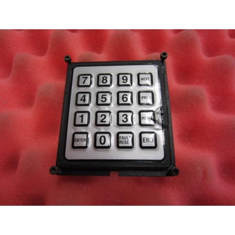 Grayhill 88BB2-072 16-Key Keypad 88BB2072 Damaged Home Button - Used