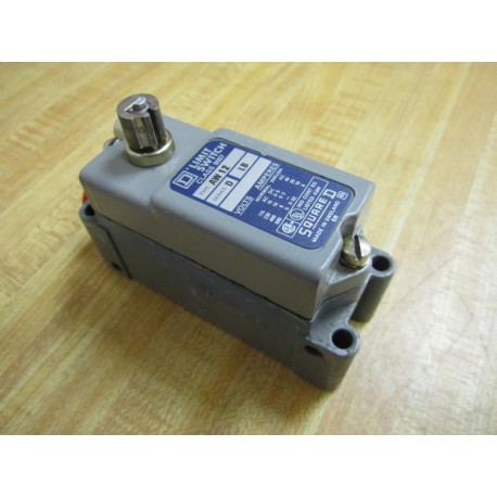 Square D 9007-AW12 Limit Switch 9007AW12 Series D - Used