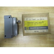 Square D 9007-AW12 Limit Switch 9007AW12 Series C