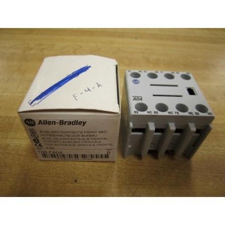 Allen Bradley 100-FA04 Contact Block 100FA04 Series B