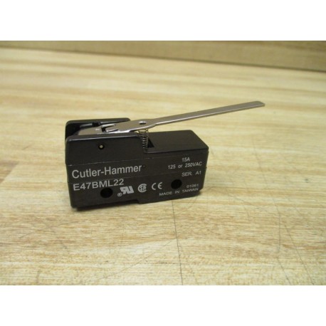Cutler-Hammer E47BML22 Limit Switch Series A1 - New No Box