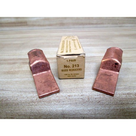 Bussmann 213 Fuse Reducers (Pack of 2)