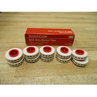 3M SDR-8 Scotch Code SER Wire Marker Tape SDR8 (8) (Pack of 10)