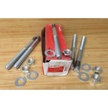 Hilti 286019 Expansion Anchor KB3 1"X12" I.T. (Pack of 5)