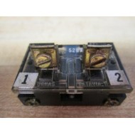 Furnas 52BAU Siemens Contact Block WBlue Clip (Pack of 2) - Used