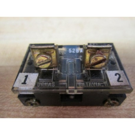 Furnas 52BAU Siemens Contact Block WBlue Clip (Pack of 2) - Used