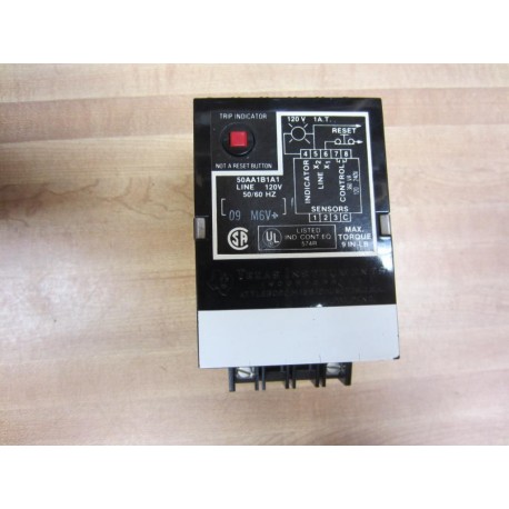 TEXAS INSTRUMENTS 120V EQUIPMENT PROTECTION MODULE 50AA1B1A1 