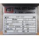 Paul Ott AHF 032 Rotary Current Motor AHF032 - Used