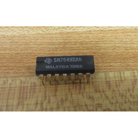 Texas Instruments SN75492AN Integrated Circuit (Pack of 5)