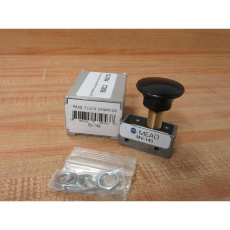 Mead MV-140 3-Way Air Pilot Valve MV140