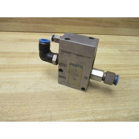 Festo VLO-3-14 Pneumatic Valve 9984 - Used