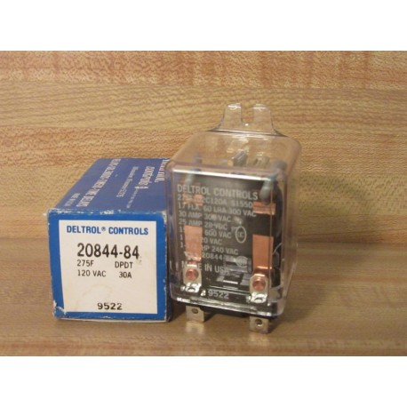 Deltrol Controls 20844-84 Relay 2084484 30 AMP