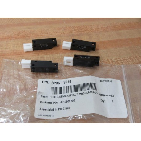 Aleph SP36-3210 Photoelectric Sensor SP363210 (Pack of 4)