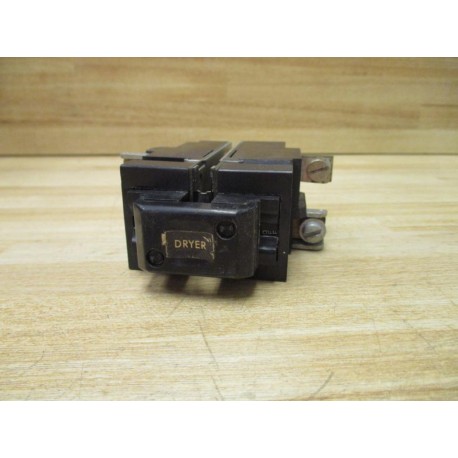 Bulldog Electric 31230 Pushmatic 30 AMP Circuit Breaker - Used