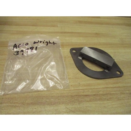 Acco Wright 39781 Hoist Brake Pressure Plate - New No Box