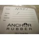 Anchor Rubber 9872Y-1 Coupler 9872Y1
