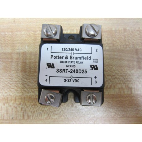 Potter & Brumfield Tyco SSRT-240D25 Relay SSRT240D25 - New No Box