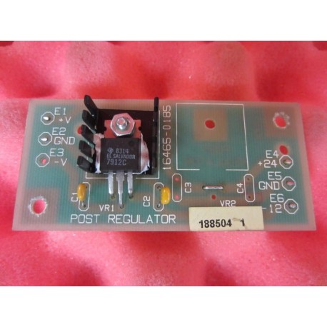 ICK 16465-0185 Post Regulator Board 164650185 - Used
