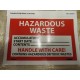 NMC HW19 Hazardous Waste Label (Pack of 25)