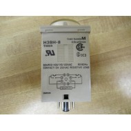 Omron H3BH-8 Timer H3BH8 Range 0.5-10Min 100110120VAC - New No Box
