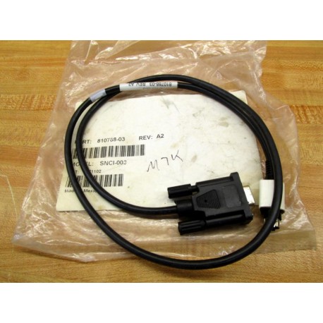 Emerson Control 810788-03 Cable SNCI-003