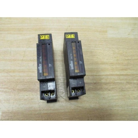 Muller BG70.18 Operating Time Counter BG7018 (Pack of 2) - Used