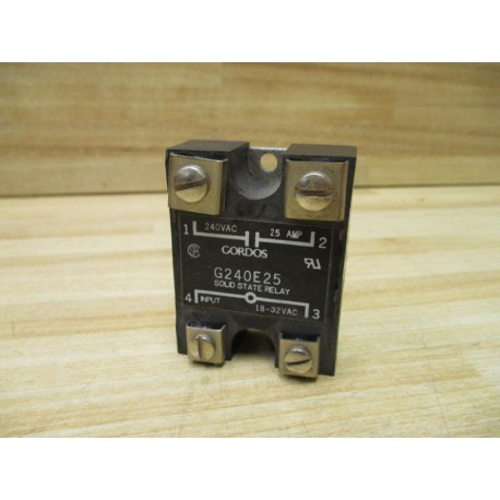 Gordos G240E25 Solid State Relay - Used