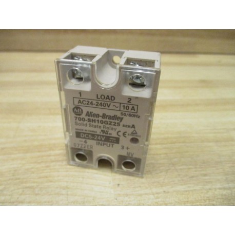 Allen Bradley 700-SH10GZ25 Solid State Relay 700SH10GZ25 Ser A 5-24 - New No Box