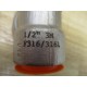 12" 3M F316316L Tee Socket Weld 123MF316316L - New No Box