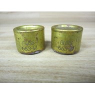 Bussmann 663M Fuse Reducers 663M 2 Pair (Pack of 2) - Used