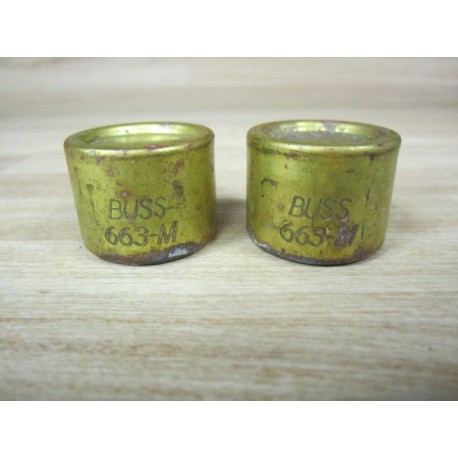 Bussmann 663M Fuse Reducers 663M 2 Pair (Pack of 2) - Used
