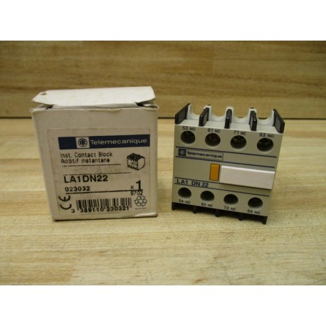 Telemecanique LA1-DN22 Schneider Contact Block LA1DN22 023032