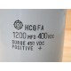 Hitachi HCGFA Capacitor 1200MFD400VDC - Used
