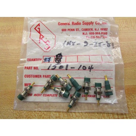 Abbatron 1501-104 Jack Connector Tip 1501104 (Pack of 9)