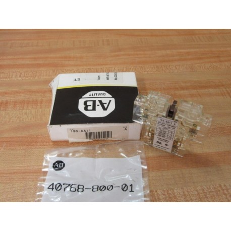 Allen Bradley 195-GA11 Auxiliary Switch 195GA11 660V