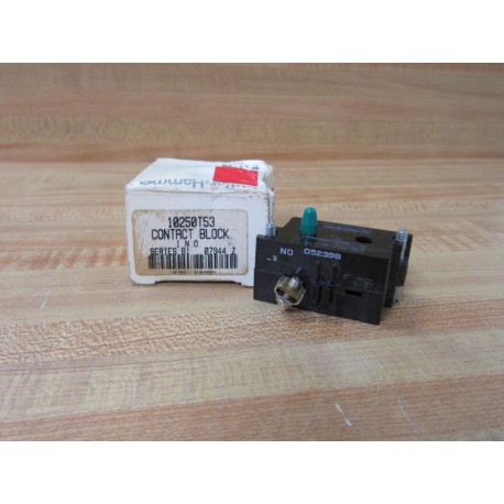 Cutler Hammer 10250T53 Eaton Contact Block Series B1