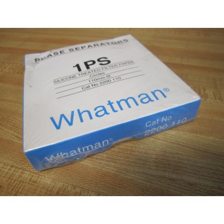 Whatman 2200-110 Treated Filter Paper 2200110 (Pack of 100)