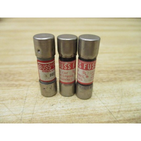 Bussmann BBS1 Buss Fuse Tested (Pack of 3) - New No Box