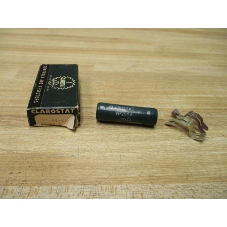 Clarostat VP-25-KA Resistor VP25KA 20Ω