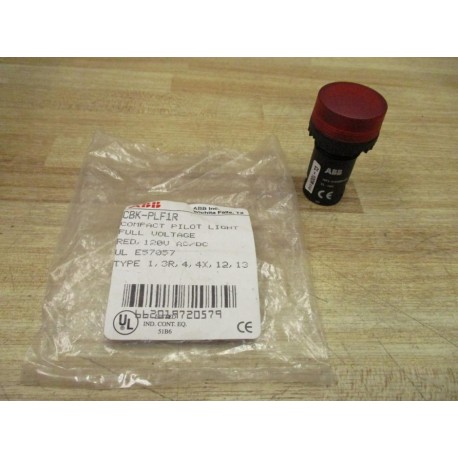 ABB CBK-PLF1R Compact Pilot Light CL-100R