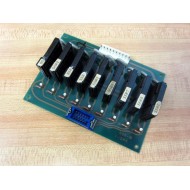 Mori Seiki M-006 Relay Circuit Board PRC-1 9 White Indicators - Used