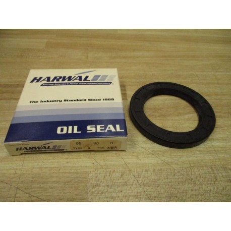 Harwal 55 x 80 x 8 A Oil Seal 55x80x8A