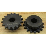 IDC 40BS16H-34 Sprocket 40BS16H34 (Pack of 2) - New No Box