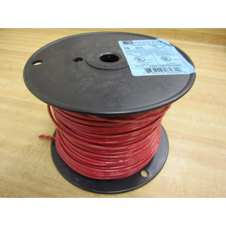Encore Wire 106100703440 500 Foot Spool 14 AWG Red - New No Box