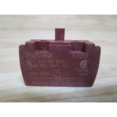 Furnas 64BB Contact Block - New No Box