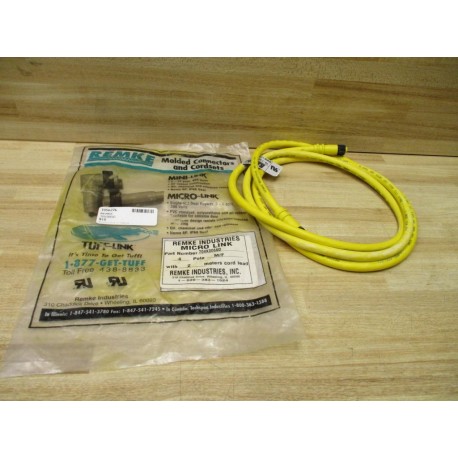 Remke 704K0066D Molded Cordset