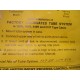 Taylor Instrument 107SF 114819 Tube System 107SF - New No Box