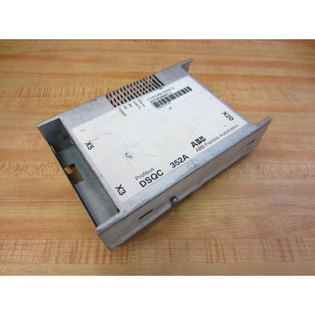 ABB 3HNE00009-1 DSQC 352A Profibus Card Enclosure Enclosure Only - Used