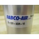 Fabco Air E-121-XDR-16 Pancake Cylinder E121XDR16